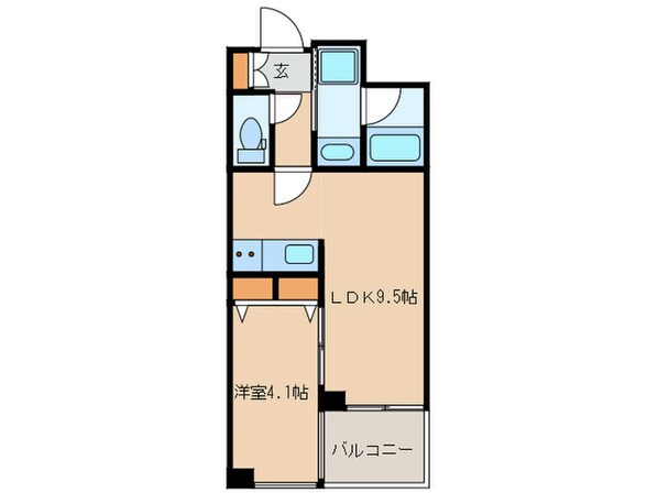 カーザビアンカの物件間取画像